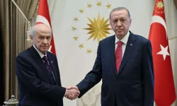 Erdoğan ile Bahçeli Beştepe'de buluştu