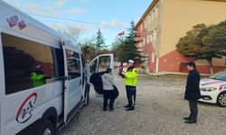 Kırklareli’nde okul servisleri denetlendi