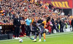 Trendyol Süper Lig: Galatasaray: 1 - Samsunspor: 0 (İlk yarı)