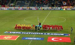 UEFA Uluslar Ligi: Karadağ: 2 - Türkiye: 1 (İlk yarı)