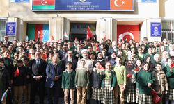 Diyanet İşleri Başkanı Erbaş, TDV Azerbaycan Bakü Türk Lisesi’ni ziyaret etti