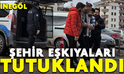 İnegöl'de şehir eşkıyaları tutuklandı