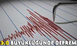 Akdeniz'de 3.0 şiddetinde deprem