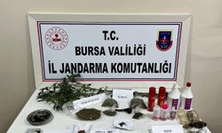 İnegöl'de uyuşturucu imal eden şüpheli yakalandı