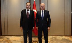 TBMM Başkanı Kurtulmuş, Türkiye’nin Üsküp Büyükelçiliğini ziyaret etti