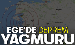 Ege Denizi'nde art arda 2 deprem