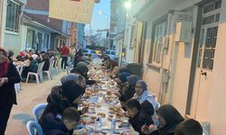 İnegöl'de o sokakta iftar geleneği sürüyor