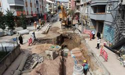 Denizciler Caddesi’nde altyapı çalışmalarının yüzde 55’i tamamlandı