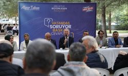 Başkan Taban Yunus Emre Mahallesi’nde Vatandaşla Buluştu