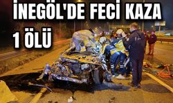 İnegöl'de feci kaza; kamyonun altına giren sürücü hayatını kaybetti
