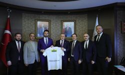 Enes Çelik'ten Gençlik ve Spor Bakanı'na teşekkür ziyareti
