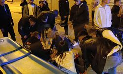 Çarpıp kaçtı Yardımına vatandaşlar koştu