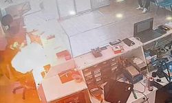 Telefon bataryası bomba gibi patladı!