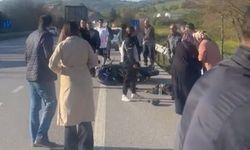 Bursa'da kontrolden çıkan motosiklet devrildi: 1 ölü, 1 yaralı