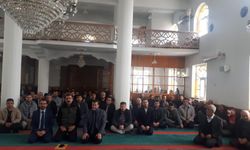 Orman yangınlara karşı cami cemaati bilgilendirildi