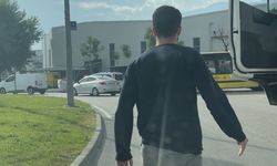 Bursa'da trafikte korku dolu anlar