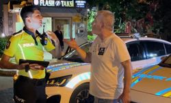 Alkollü sürücü polisleri sabır sınavından geçirdi