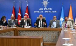 Ak Parti Genel Başkan Vekili Efkan Ala'dan Ak Parti Bursa'ya ziyaret