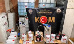 Bursa'da kaçak alkol ve tütün operasyonu