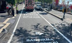 Bandırma’da Mehmetçik Caddesi yenilendi