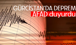 AFAD duyurdu: Gürcistan’da 3.6 büyüklüğünde deprem