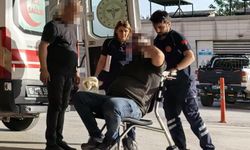 İnegöl'de başından yaralandı