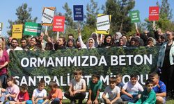 Bursa'da köylüler beton santrali için ayakta
