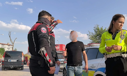 İnegöl'de alkollü sürücü ile polis arasındaki ilginç diyalog