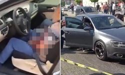 İzmir'de kanlı infaz! Saldırganların taradığı araçta can pazarı yaşandı