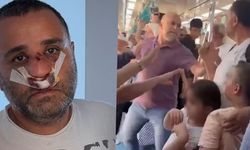 Marmaray’da çocuklarının yanında babayı darbeden iki şahıs yakalandı
