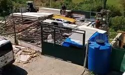 İnegöl'de kaçak yapılar yıkılıyor