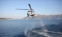 MSB duyurdu: Askeri helikopter denize acil iniş yaptı