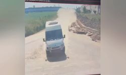 İnegöl'deki feci kaza kamerada