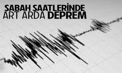 Kütahya'da art arda deprem