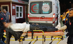 Motorlu kurye ölümden döndü