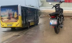 İnegöl'de otobüs kazası: 1 Yaralı