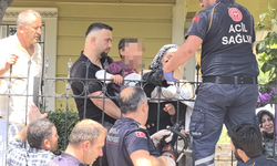 İnegöl'de çocuğun bacağındaki demir çıkarıldı