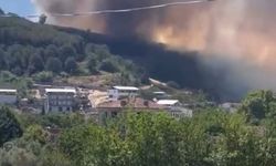 Bursa’da orman yangını köydeki evlere sıçradı
