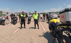 En çok motosiklet kazasının yaşandığı Bilecik’te sürücülerine uygulamalı eğitim verildi