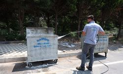 Kartepe’e çöp konteynerleri yıkanıyor