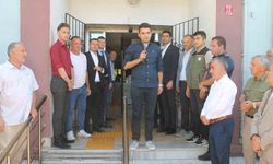 Kaymakam Emre Yeşil Manyas’a veda etti