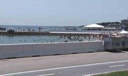 Kurban Bayramı’nda Caddebostan Plajında yoğunluk oluştu