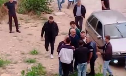 İnegöl'de kavga kamerada; 4 yaralı