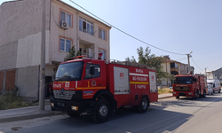 İnegöl'de çamaşır makinesi evi yakıyordu