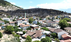 Bursa'da zümrüt yeşili orman manzaraları kömürlüğe döndü