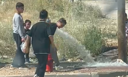 İNEGÖL’DE TONLARCA SU BOŞA AKIYOR