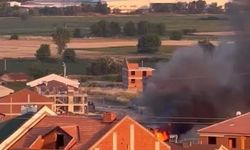 İnegöl'de apartmanda yangın   Tüm ekipler sevk edildi