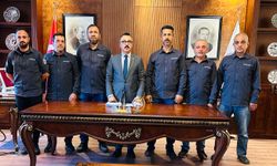 İNDAK YENİ YÖNETİMİNDEN KAYMAKAMLIK ZİYARETİ