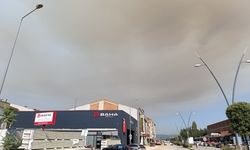 İnegöl'ü kara bulutlar kapladı