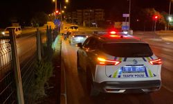 İnegöl'de polisin alkollü sürücüyle imtihanı